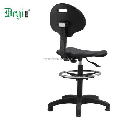 China Lab Chair Lab Stool Black PU Computer Lab Chair for sale