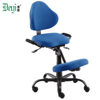 China Ergonomic Swivel Chair With Arms And Slider Kneeling Chair Knee Chair for sale