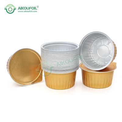 China Food Box Aikou 750Ml Aluminum Foil Container Pans/Trays With Lids Foil Tray Bakes Rectangle Aluminum Foil Food Containers for sale