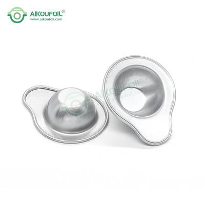 China Wholesale Empty Storage Aikou Nespresso Aluminum Foil Coffee Capsules With Lid for sale