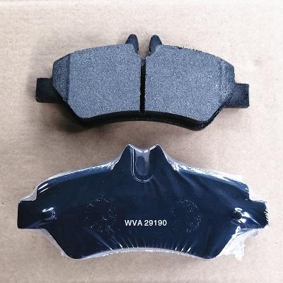 China wholesale wva29190 rear break pad brake pad for mercedes sprinter 136.9mm:63.1mm:19.8mm for sale