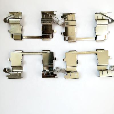 China Front Disc Brake Pads Low Price Clip D1005 Stainless Brake Pad Hardware Kit for sale