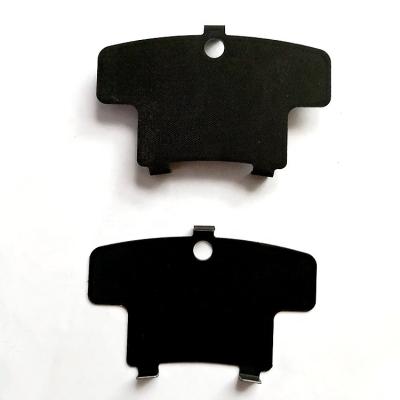 China High Quality Steel Auto Brake Assy Brake Pad D537 Rubber Woven Wedge for sale