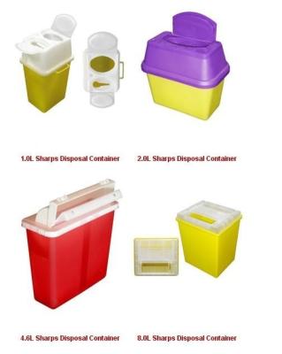 China T Series Disposable Surgical Sharps Container medical needle box for sale