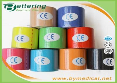 China Breathable physio therapy kinesiology tape sports muscle tape various colour for sale