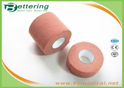 China Brick Red Colour synthetic elastic finger protection tape Wrist Protection Fixation Tape for wound dressing for sale