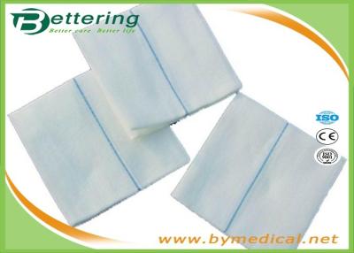 China Medical Cotton Gauze Swabs Absorbent sterile gauze sponge pads100% Cotton Safe Medical Dressing pads with X-RAY line for sale