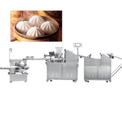 Cina Commercial Automatic Snack Factory Steam Pork Roll Forming Machine Industrial Baozi Making Machine in vendita