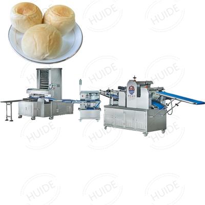 China Bakery Huide High Efficiency Bread Roll Production Line Bread Making Machine Bread Making Machine zu verkaufen