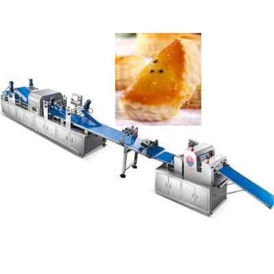 China Hotels Automatic Dough Hopia Puff Pastry Machine Pastry Sheet Machine Puff Pastry Production Line zu verkaufen