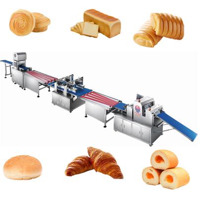 Cina Production Function Automatic Toast Bread Production Line French Bread Making Production Line Bread Baking Production Line in vendita