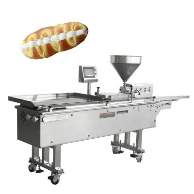 중국 Bread Butter Bread Sandwich Filling Machine Commercial Multiplier Pump Cutter For Fresh Bread 판매용