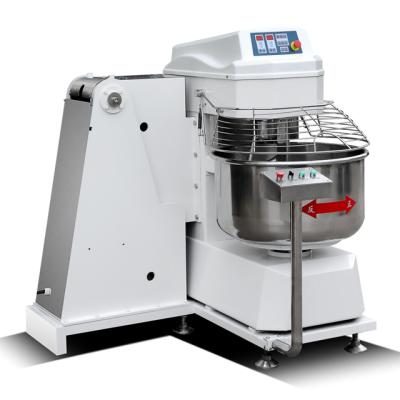 China Snack Factory Making 100 Kg Dough Mixer Machine Bakery Plant Flour Mixer Bread Making Machine Spiral Bread Making Machine Line Te koop