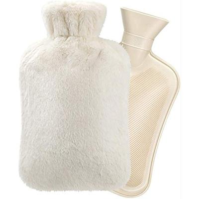 China Wholesale Safety Rubber Hot Water Bottle 2 Liter Water-Filling Hot Water Bottle For Winter Warm Hand for sale