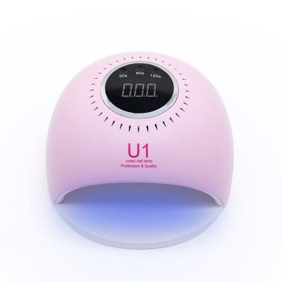 China Professional 84w LED Fast Cure Gel Nail U1 Nail Art Gel LED Nail Lamp Dryer Light Manicure Polish Cure UV Lamp for sale