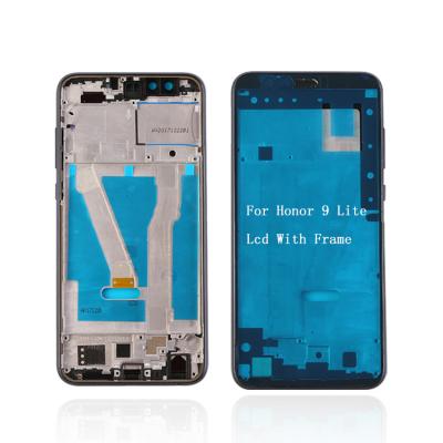 China Front Frame Wholesale Spare Parts Replacement Mobile Phone LCD Displays Screen Assembly Combo With Frame For Huawei Honor 9 Lite LCD for sale