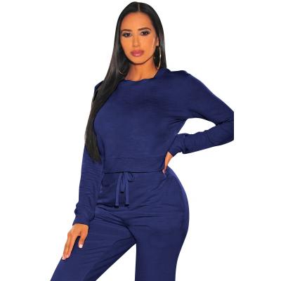 China 2021 Fashion Casual QUICK DRY Two Piece Pants Set Women Clothing Tracksuit Set For Women for sale