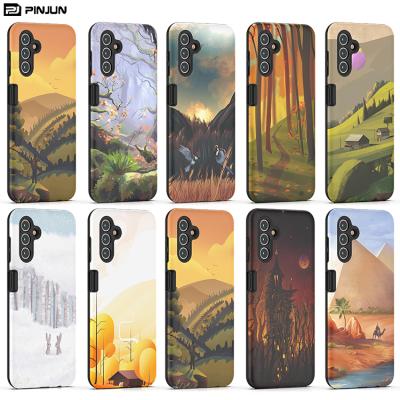 China New Custom Colorful Shockproof Fashion Drawing Printing Custom Case For Samsung Galaxy A13 Case Mobile Phone Bags for sale