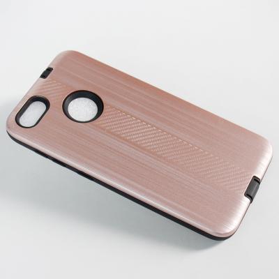 China Wholesale Shock proof for htc wildfire e phone case carbon fiber brushed tpu hybrid PC case for htc wildfire e for sale