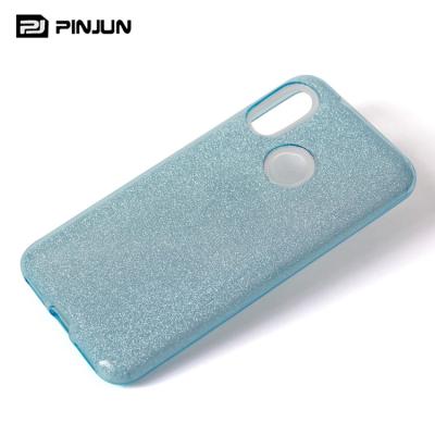 China Luxury Combo Shock Proof Powder Hybrid Case pp+tpu+glitter For Google Pixel 3 XL Phone Case 3 in 1 for sale