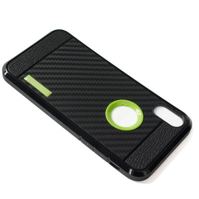 China Shock render popular new carbon fiber cell phone case for htc u12 life heavy duty, tpu pc case for htc u12 life for sale