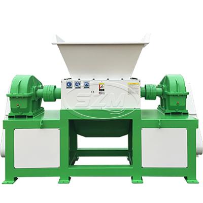 China Double Shaft Model 600 Waste Shredding And Recycling Shredder Threw Newspapers Books Furniture Hardware Pipe Shredder for sale