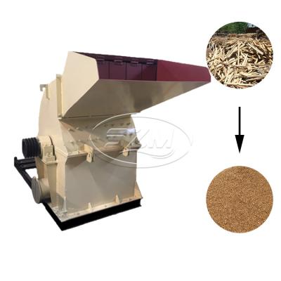 China Forestry Machinery Large Root Straw Board Pallet Wooden Olive Weed Grinder Shredder Hammer Mill Efficiency Diesel Waste Wood Machinery for sale