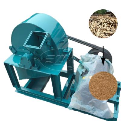 China Forestry Machinery 60hp Diesel Pro 3 Point Handy Shaft Clearing Wood Chipper Waste Double Axle Plastic Shredder Machine Price Sawdust From Home for sale