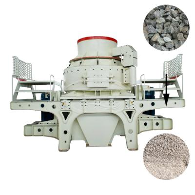 China High Efficiency VSI 7611 Single Shaft Motor 8518 Impact Crusher Plant Vertical Mining Sand Making Machine For Construction Aggregate for sale