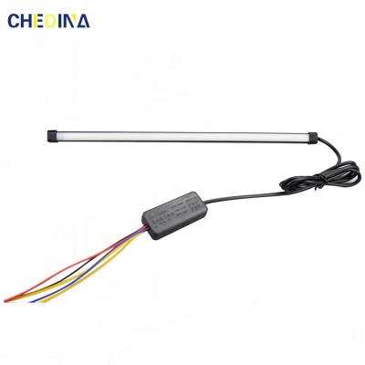 China Motorcycle Chedina 12V Brake Signal DRL/Turn/Turn Signal Brake Tail Light LED Strip Light for sale