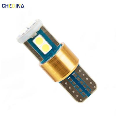 China Chedina Car LED Lighting Wholesale 6SMD 3030 T10 LED 3030 Car Warning Light for sale