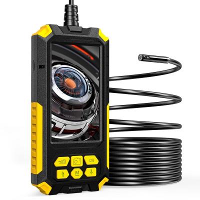 China Support 110+ Car Brands P50 8mm Dual Lens Full HD 4.5inch Industrial Borescope 1080P LCD Digital Inspection Camera with 9 LEDs for Home Duct and Pipe for sale