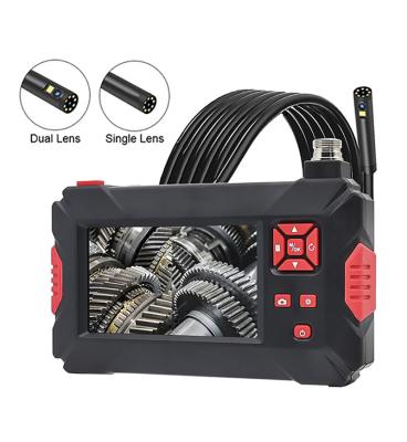 China Industrial Endoscope Camera with 4.3in Screen 8mm Single Lens Waterproof Inspection 8+1 LED A4 Allroad Dual Camera 2M 5M 10m Rigid Cable Pipe for sale