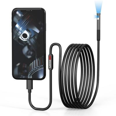 China Waterproof/Waterproof Phone HD Pixel IOS Android 6 LED Lights Industrial Endoscope Inspection Camera for Machine Inspection and Pipe Wall Cavities for sale