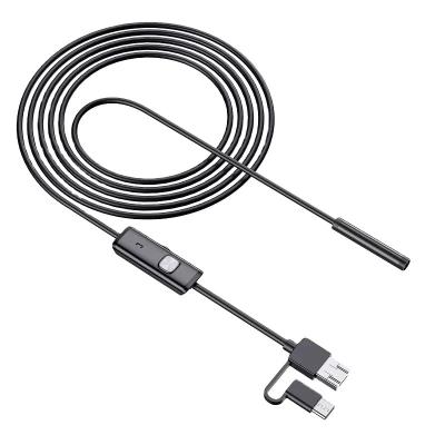 China 8.0mm USB Borescope Camera Pipe Car Inspection Camera Waterproof/Waterproof Borescope with LED Lights for Android and Windows for sale