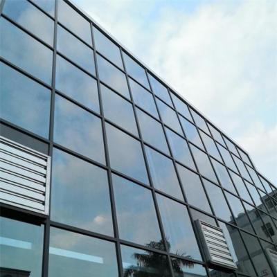 China Contemporary Aluminum Curtain Wall Bracket Aluminum Curtain Wall System for sale