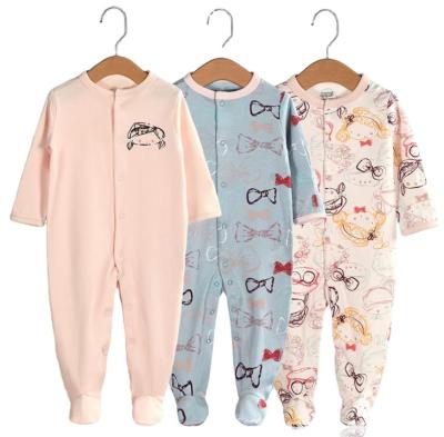 China 100% Cotton Baby Clothes Long Sleeve Cotton Romper Girl And Boy's Overalls for sale