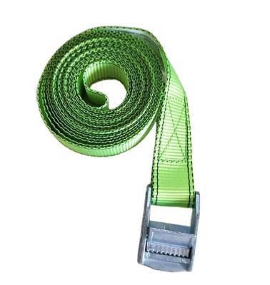 China PEPS Cam Buckle Tie Down Strap 25mm x 3.7m CTD 25009 Polyester 0.15kg 100pcs 150 Kg 450kgs NC; ZHE Faming POTENTIAL SEAT for sale