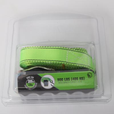 China Polyester Cam Locking Buckle Belt Cam Buckle Tie Down Set Tie Down Strap With Hooks for sale