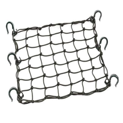 China Bungee or polybag with card, and Emulsion Factory Bungee Bungee Cargo Net Car Accessories Elastic Natural Mesh Cargo Net Webbing China Catrons export. for sale