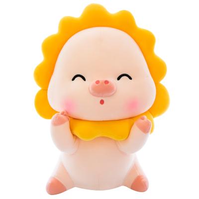 China Wholesale Plush Toys Cute Pig Stuffed Animal Toy Gift Sun Pig for sale