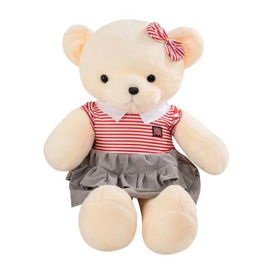 China Plush Valentine's Day Wedding With Teddy Bear Lovers Bear Stuffed Toy Gift for sale