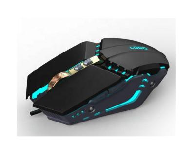 China 12000 DPI Game Gaming Mouse 7D USB LED Light Optical Cable Mouse for sale