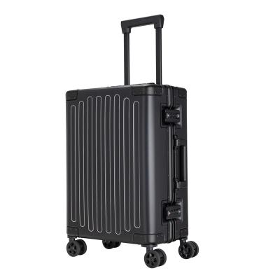 China 20/24/26/28 Inch Travel 21G Diamond Tip Engraving Aluminum Hand Luggage for sale