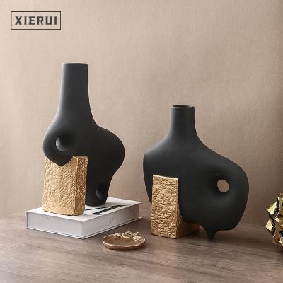 China European Minimalist Luxury Dining Room Accessories Decoration Italy Style Interior Modern Nordic Vase For Home Decor for sale