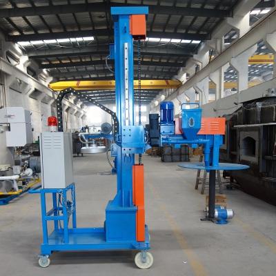 China Automatic Operation High Efficiency Rotary Inert Degasser For Molten Aluminum for sale