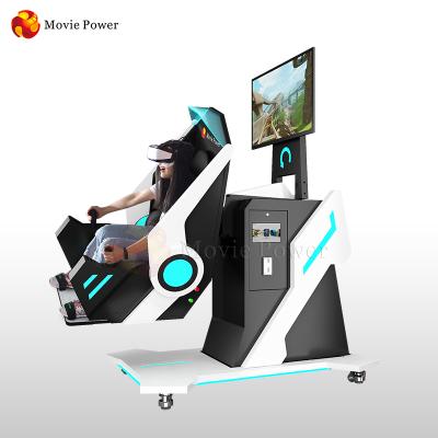 China FRP+Steel+Hardware 2021 9D VR Game Machine 360 ​​Spinning Roller Coaster Simulators VR Virtual Motion Chair for sale