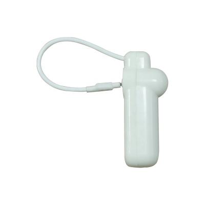 China Loja de varejo EAS 8.2MHz Hard RF Security Tag Branco com fio de aço à venda