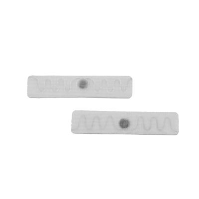 China Supermarktsicherheit RFID Soft Label COB Waschbares Material 70 X 15mm Anpassbares Chip-Code zu verkaufen