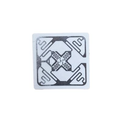 China RFID Soft Security Tags 50 X 50mm Square Silver Roll Customizable Chip Code for sale